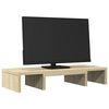vidaXL Stojan na monitor dub sonoma 60x24x10,5 cm kompozitn&eacute; drevo