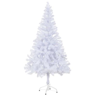 vidaXL Osvetlený umelý vianočný stromček+gule 150 cm, 380 vetvičiek