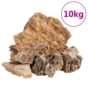 vidaXL Dračie kamene 10 kg hned&eacute; 5-30 cm