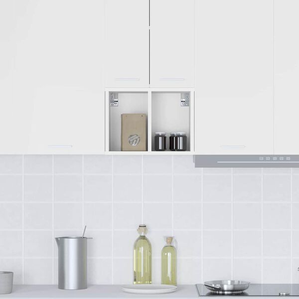 vidaXL Z&aacute;vesn&aacute; skrinka Biela 30 x 29,5 x 40 cm Kompozitn&eacute; drevo