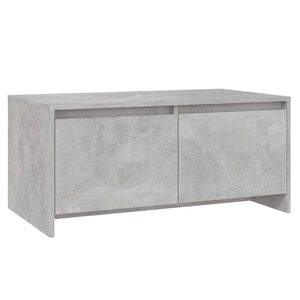 vidaXL Konferenčn&yacute; stol&iacute;k, bet&oacute;novo siv&yacute; 90x50x41,5cm kompozitn&eacute; drevo