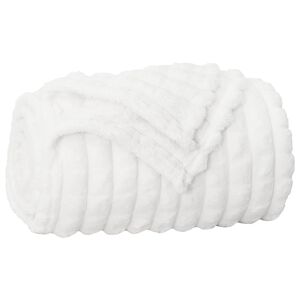 vidaXL Deka Biela 150 x 130 cm 0.5 kg Fl&iacute;s
