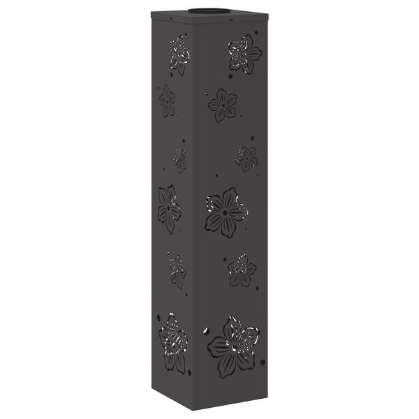 vidaXL Sol&aacute;rne LED svetlo na chodn&iacute;k 2 pcs Čierna