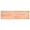 vidaXL Stolová doska svetlohnedá 180x50x(2-4)cm ošetrený masív hrany