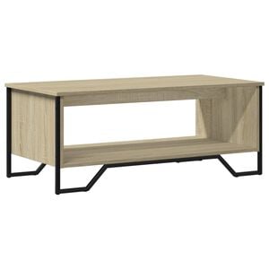 vidaXL Konferenčn&yacute; stol&iacute;k dub sonoma 100x51x40 cm kompozitn&eacute; drevo