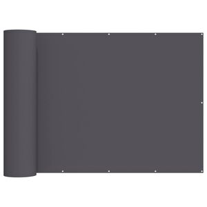 vidaXL Z&aacute;clona na balk&oacute;nov&eacute; s&uacute;kromie 200 x 500 cm Textil s PU povlakom