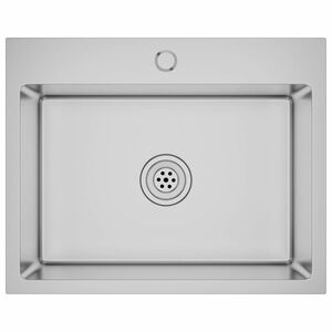 vidaXL Ručne vyroben&yacute; kuchynsk&yacute; drez, nehrdzavej&uacute;ca oceľ