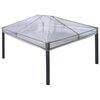 vidaXL N&aacute;hradn&yacute; kryt pre alt&aacute;nok 400 x 300 x 32 cm Priehľadn&aacute; PVC