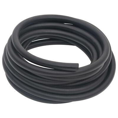 vidaXL Hybridná vzduchová hadica, čierna 0,6" 10 m, guma a PVC