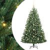 vidaXL Umel&yacute; Skl&aacute;pac&iacute; Vianočn&yacute; Stromček Zelen&aacute; 150 cm PVC a kov