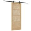 vidaXL Posuvn&eacute; dvere ORKDAL Pr&iacute;rodn&aacute; 86 x 211 cm Borovicov&yacute; mas&iacute;v