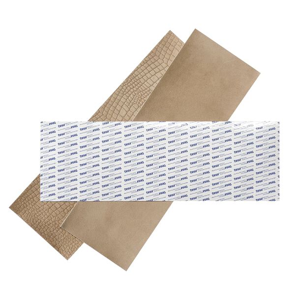 WallArt Kožen&eacute; dlaždice Nathan vintage hned&eacute; 16 ks