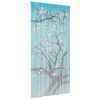 vidaXL Dverov&aacute; z&aacute;clona proti hmyzu r&ocirc;zne farby 200 x 100 cm Bambus