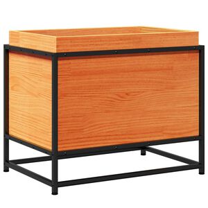 vidaXL Z&aacute;hradn&yacute; kvetin&aacute;č voskov&yacute; hned&yacute; 60x40x50 cm mas&iacute;vna borovica