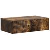 vidaXL N&aacute;stenn&yacute; bočn&yacute; st&ocirc;l Dymov&yacute; dub 59 x 34,5 x 17 cm