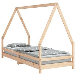vidaXL R&aacute;m detskej postele 80x200 cm mas&iacute;vna borovica