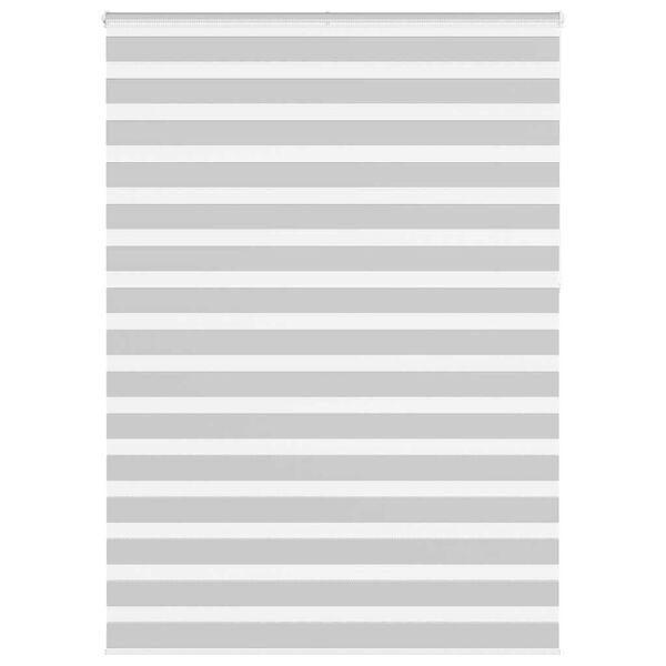 vidaXL Zebra roleta svetlosiv&aacute; 160x230cm &scaron;&iacute;rka l&aacute;tky 155,9cm polyester