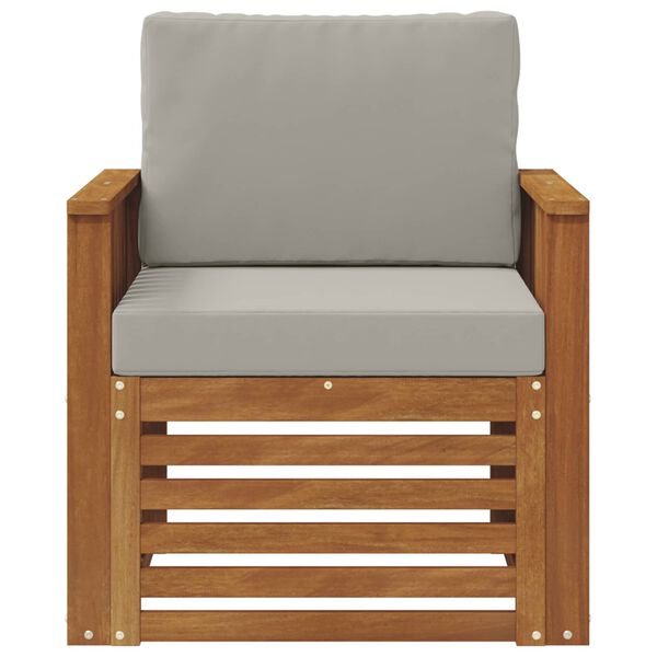 vidaXL Z&aacute;hradn&aacute; s&uacute;prava gaučov Mas&iacute;vne ak&aacute;ciov&eacute; drevo a polyester