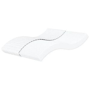 vidaXL Penov&yacute; matrac biely 200x220 cm tvrdosť H2 H3