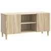 vidaXL TV skrinka Dub sonoma 102 x 34,5 x 50 cm Kompozitn&eacute; drevo