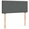 vidaXL Boxspring posteľ s matracom tmavosiv&yacute; 120x200 cm l&aacute;tka
