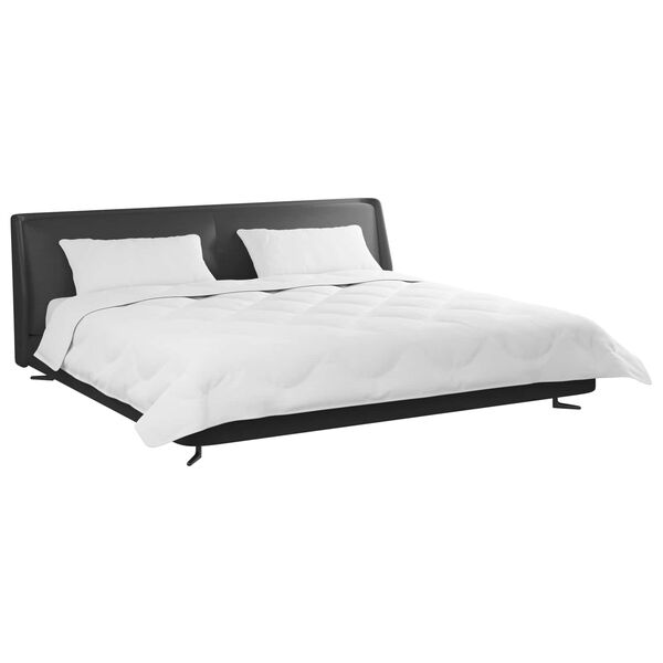 vidaXL Prikr&yacute;vka s vank&uacute;&scaron;mi s vank&uacute;&scaron;om 3 pcs Biela Mikrof&aacute;za a perie