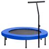 vidaXL Fitness trampol&iacute;na s rukov&auml;ťou a bezpečnostnou podložkou 122 cm