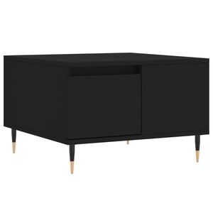 vidaXL Konferenčn&yacute; stol&iacute;k čierny 55x55x36,5 cm spracovan&eacute; drevo