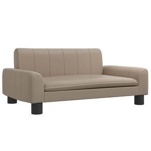 vidaXL Pelech pre psa kapuč&iacute;nov&yacute; 70x45x30 cm umel&aacute; koža