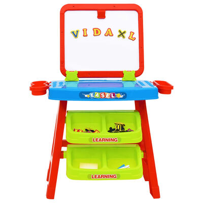 vidaXL 3-1 Detská hracia súprava s tabuľou a učebným stolom