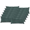vidaXL Poťah na podložku 12 pcs HEERLEN Morsky modr&aacute; 40 x 80 cm