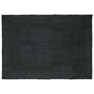 vidaXL Koberec do oblasti Tmavosiv&aacute; 160 x 230 cm Juta