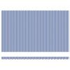 vidaXL Zatemniteľn&aacute; mark&iacute;za Modr&aacute; a biela 500 &times; 300 cm Polyester a kov