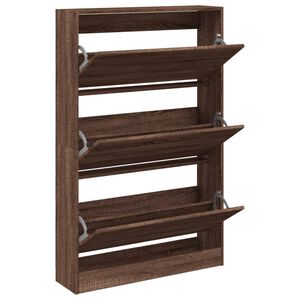 vidaXL Botn&iacute;k hned&yacute; dub 80x21x125,5 cm spracovan&eacute; drevo
