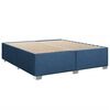 vidaXL Posteľn&yacute; r&aacute;m boxspring s matracom modr&yacute; 180x200 cm l&aacute;tka