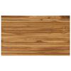 vidaXL Vrchn&aacute; doska 120 x 70 x 3,5 cm Obdĺžnikov&yacute; Hust&eacute; teakov&eacute; drevo