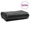 vidaXL Celta antracitov&aacute; 2x3 m 650 g/m&sup2;