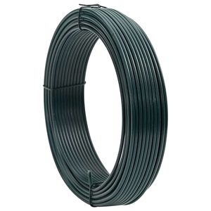 vidaXL Viazac&iacute; dr&ocirc;t na plot Zelen&aacute; 33 m PVC
