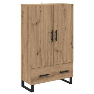vidaXL Highboard Remeseln&yacute; dub 69,5 x 30 x 115 cm Kompozitn&eacute; drevo