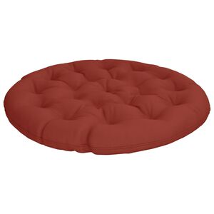 vidaXL Vank&uacute;&scaron; na Papasan stoličku VIANEN 100% polyester Červen&aacute;