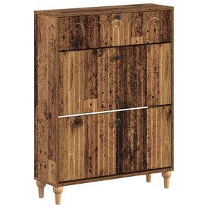 vidaXL Skriňa na top&aacute;nky ALKMAAR 78 x 24 x 103 cm Kompozitn&eacute; drevo