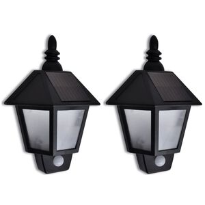 N&aacute;stenn&aacute; sol&aacute;rna lampa s pohybov&yacute;m senzorom 2 ks
