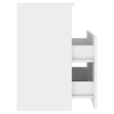 vidaXL Nočné stolíky 2 ks biele 50x32x60 cm