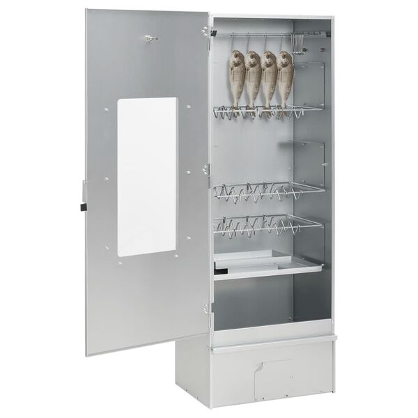 vidaXL Grilovacia udiareň generátor studeného dymu pozinkovaná oceľ