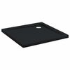 vidaXL Sprchov&aacute; z&aacute;kladn&aacute; vanička s bodkami 80 x 80 x 4 cm ABS Čierna
