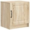 vidaXL Nočn&yacute; stol&iacute;k Dub sonoma 43 x 34,5 x 47 cm Kompozitn&eacute; drevo
