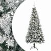 vidaXL Umel&yacute; vianočn&yacute; stromček s vianočn&yacute;mi guľami 120 cm 150 LED