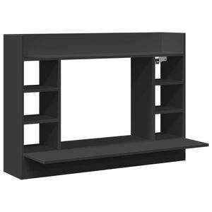 vidaXL N&aacute;stenn&yacute; stol&iacute;k čierny 105x48x75 cm kompozitn&eacute; drevo