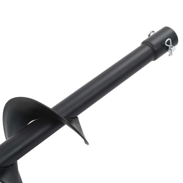 vidaXL Nadstavec na zemný vrták, oceľ 100 mm