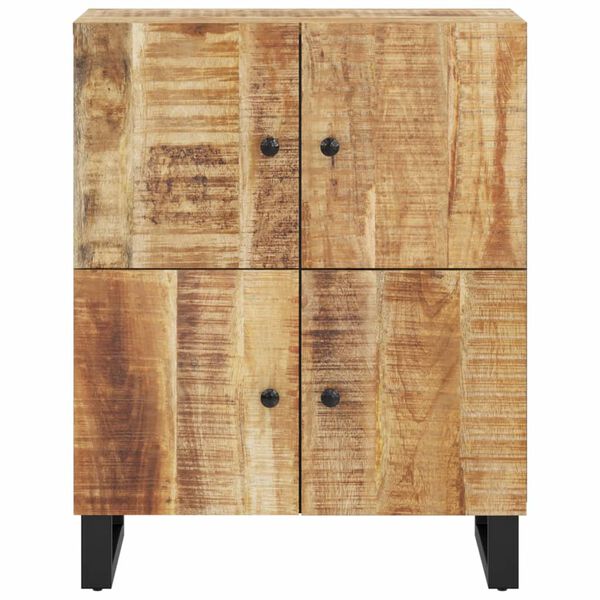 vidaXL Komoda so 4 dvierkami 60x33x75 cm masívny mangovník